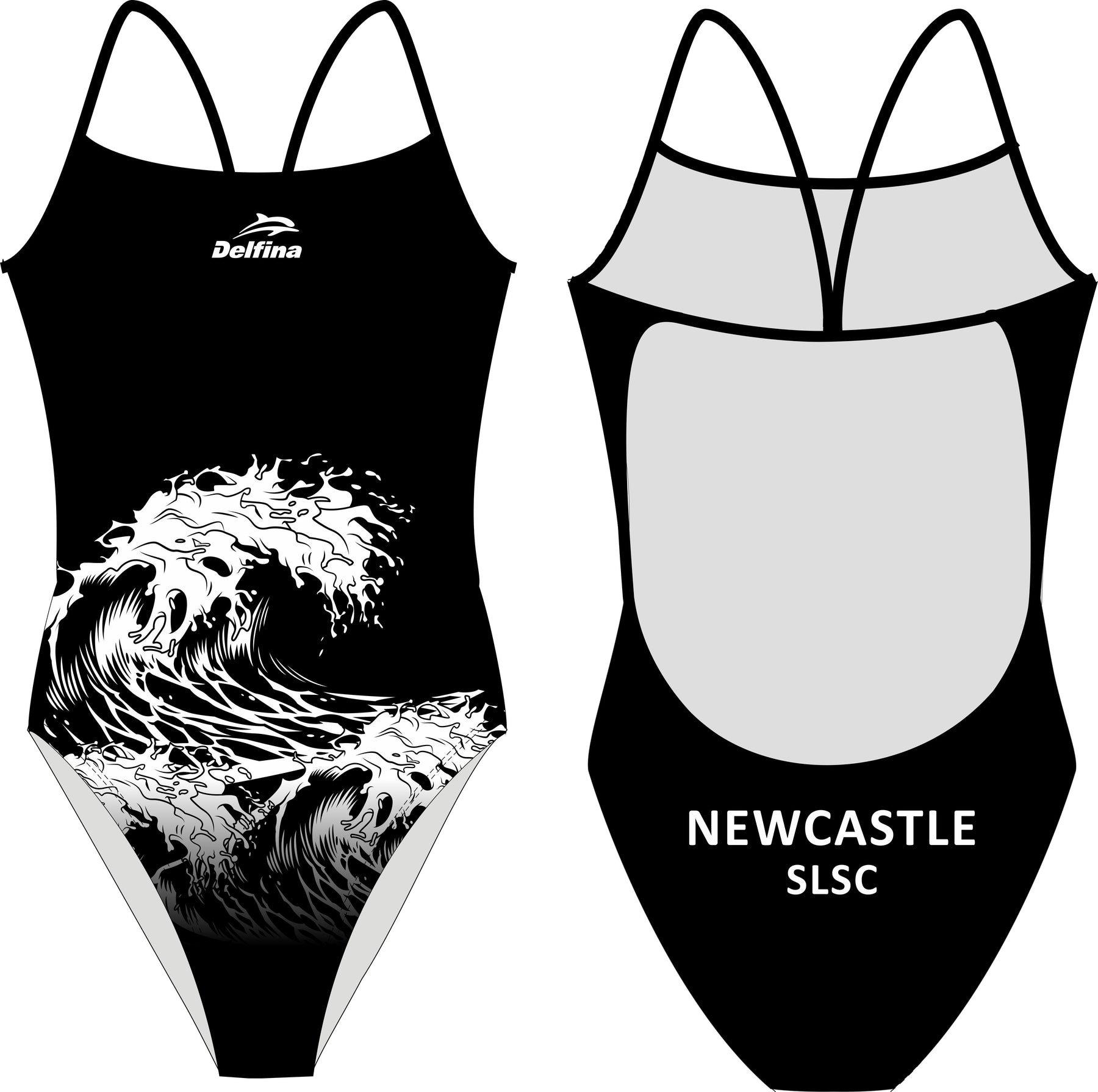 Newcastle SLSC Light Back