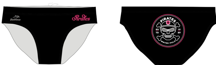 Pool Pirates Male Water Polo Suit