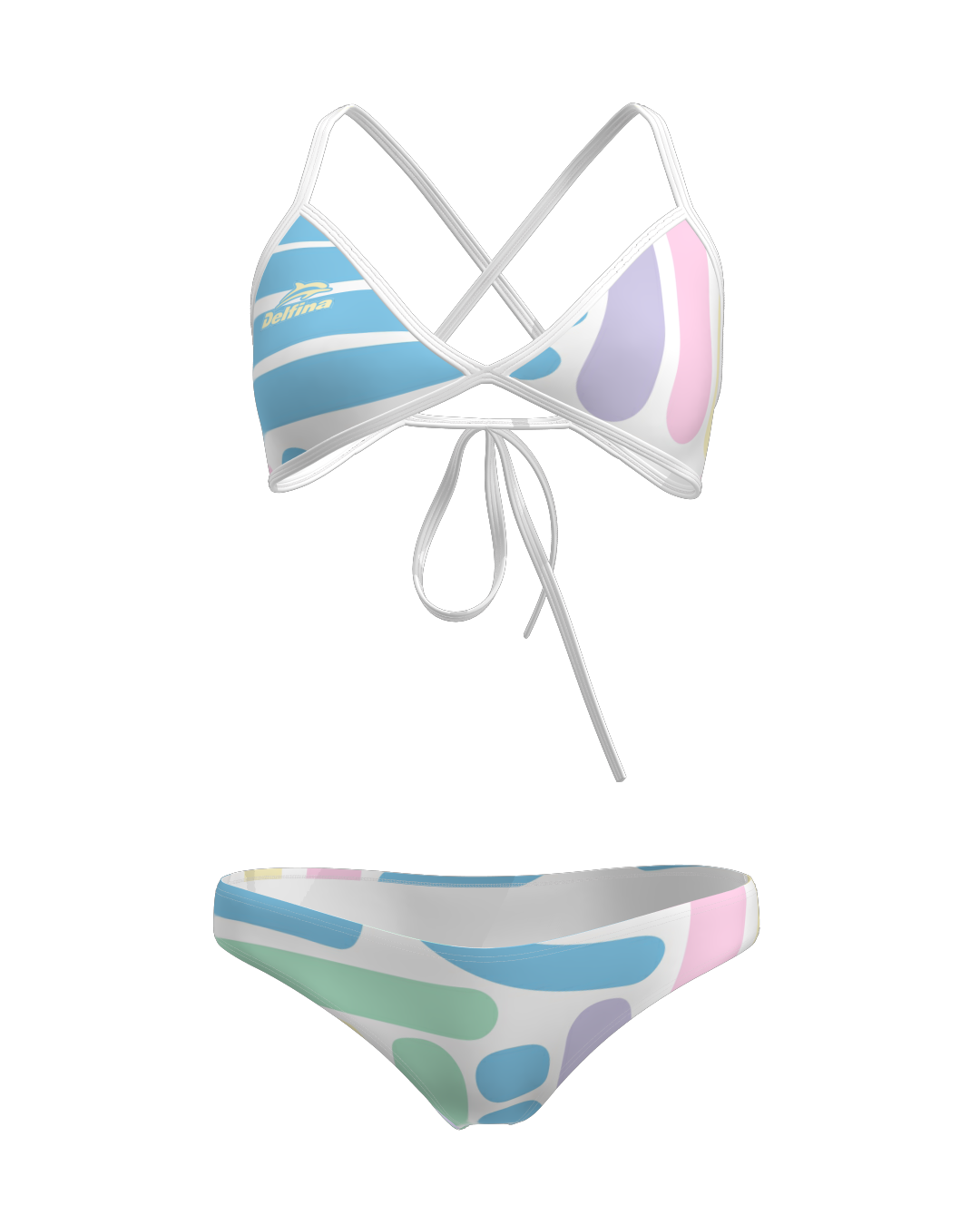 Pastel Paint Bikini Bottoms