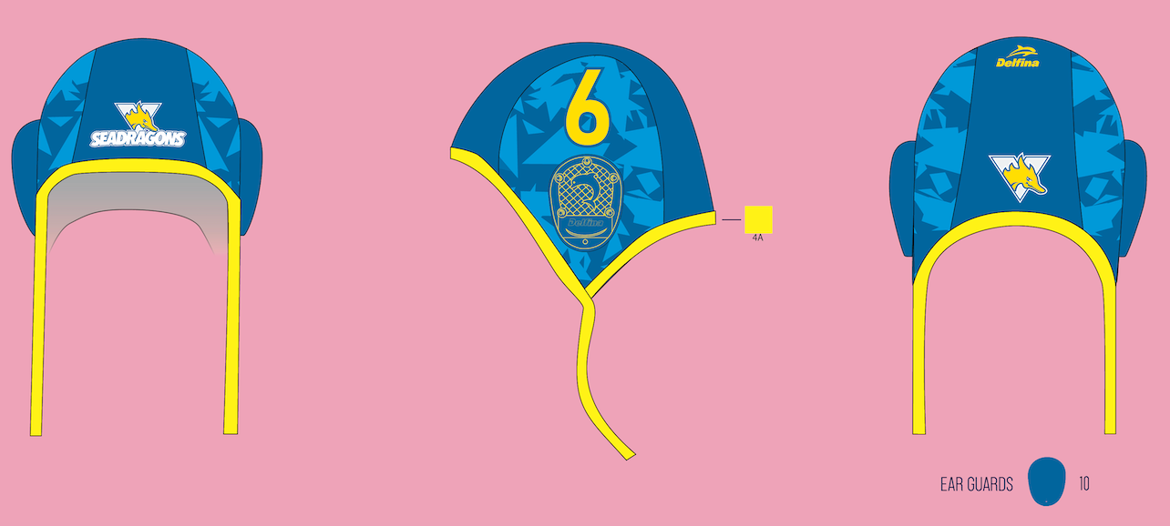 Victoria Sea Dragons WP Cap - Sold Individually