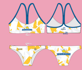 Victoria Sea Dragons Training Bikini - Top & Bottom -  Sold seperately