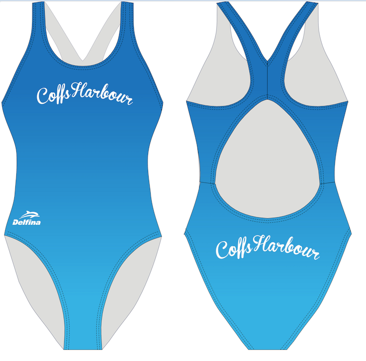 Coffs Harbour SLSC X-Back one piece