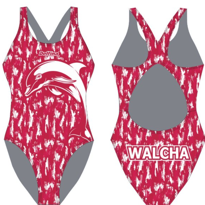 Walcha Flippers Swimming Club X-Back Cut