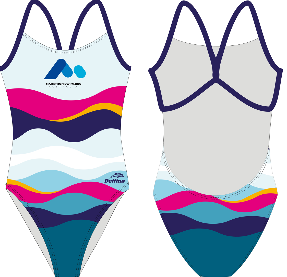 Marathon Swimming Australia Bronte Swimsuit