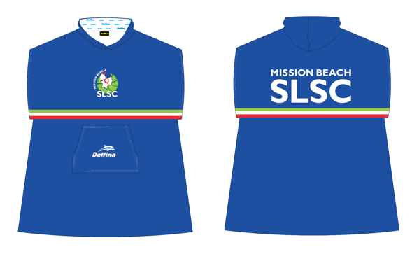 Mission Beach SLSC Hooded Towel