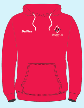 Drummoyne WP Cotton Hoodie - Red