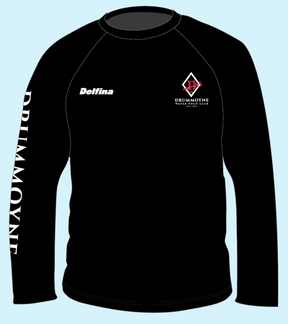 Drummoyne WP Cotton Long Sleeve Shirt - Black