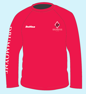 Drummoyne WP Cotton Long Sleeve Shirt - Red