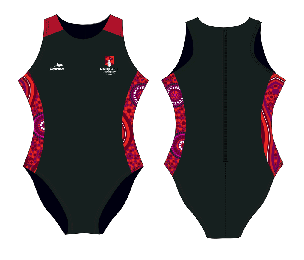 MQU Uni Games Female Water Polo Suit (Pre-Order)