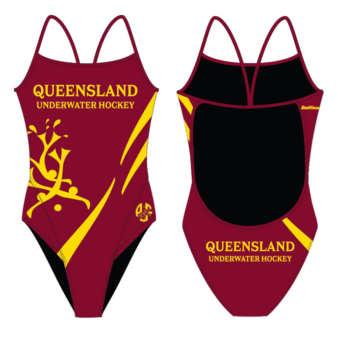 UWH  Queensland Female Swimsuit - Bronte Cut