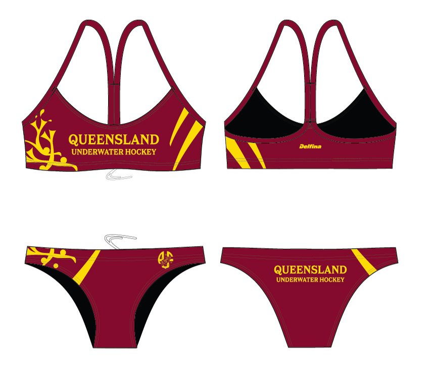 UWH Queensland Training Bikini Top/ Bottom