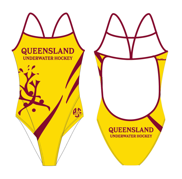 UWH  Queensland Female Swimsuit - Bronte Cut