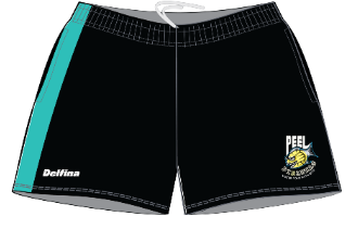 Peel Piranhas Unisex Active Shorts
