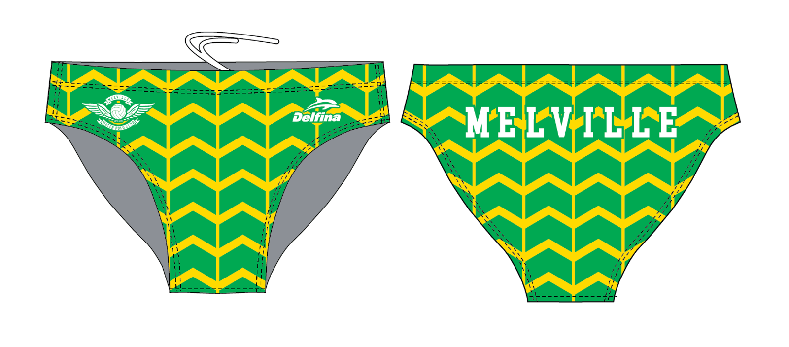 Melville Flippaball WP Brief Green