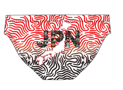 Japan Icons Water Polo Brief