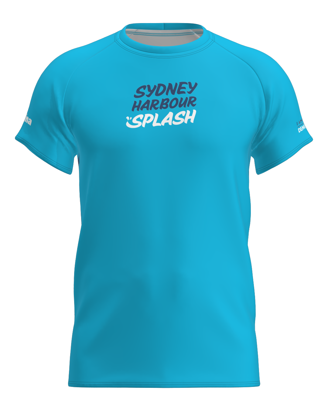 Sydney Harbour Splash: Short Sleeve Active Shirt