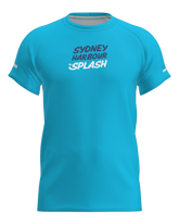 Sydney Harbour Splash: Short Sleeve Active Shirt