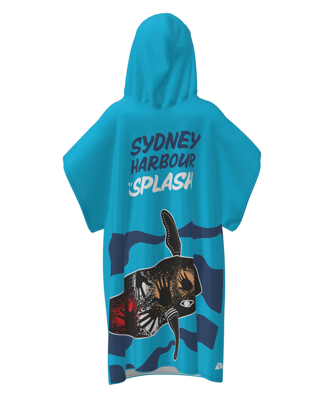 Sydney Harbour Splash: Unisex Hooded Towel