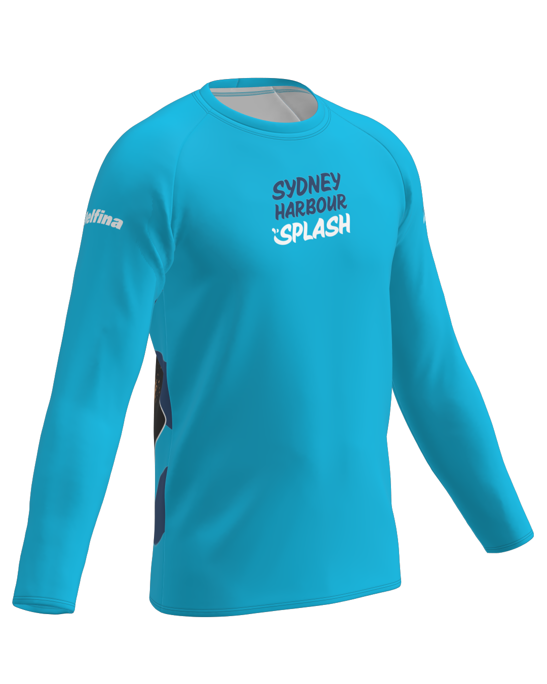 Sydney Harbour Splash: Long Sleeve Active Shirt