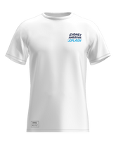 Sydney Harbour Splash: Unisex Cotton Tee (WHITE)