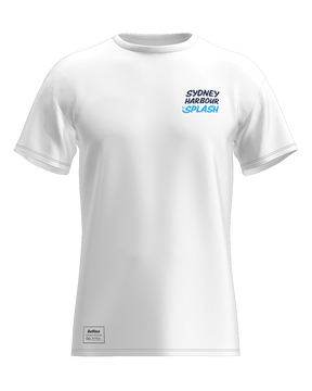 Sydney Harbour Splash: Unisex Cotton Tee (WHITE)