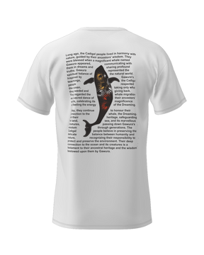 Sydney Harbour Splash: Unisex Cotton Tee (WHITE)