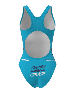 Sydney Harbour Splash: Female X-back One-Piece
