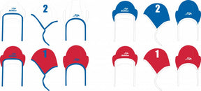 Blue Water Polo Cap Set