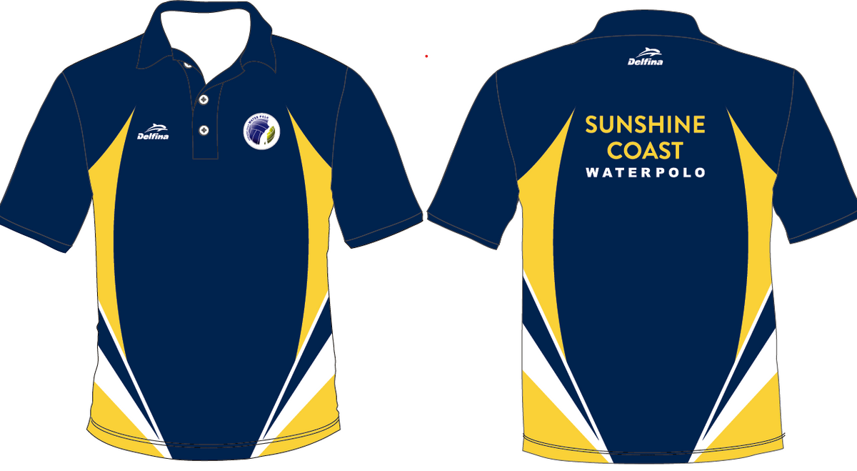 Sunshine Coast Water Polo Unisex Active Polo Shirt