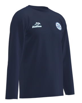 South Maroubra SLSC Long Sleeve Cotton shirt -Crew Neck