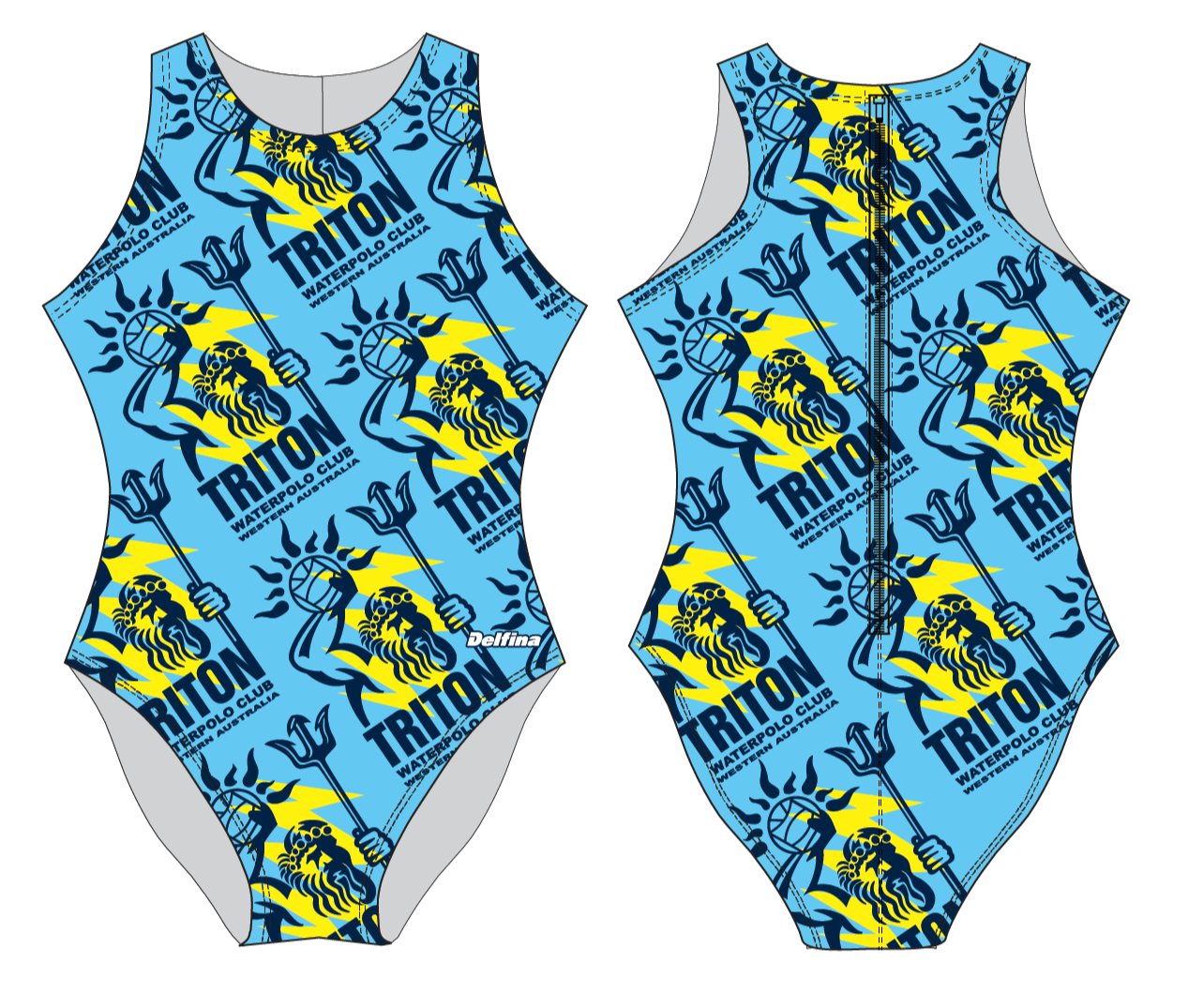 Triton Female Water Polo Suit