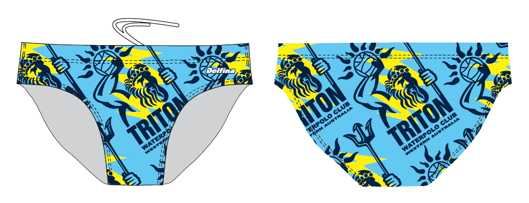 Triton Male Water Polo Suit