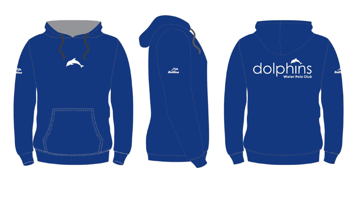 Unisex Dolphins Cotton Hoodie