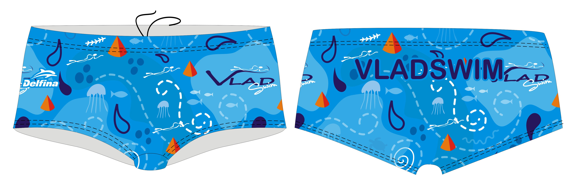 Vlad Swim Trunks- SH251 - BL
