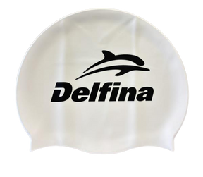 Delfina Block Silicone Swim Cap