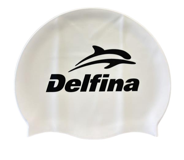 Delfina Block Silicone Swim Cap
