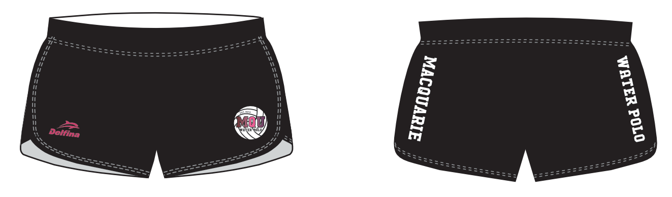 Macquarie Uni Water Polo Active Female Short