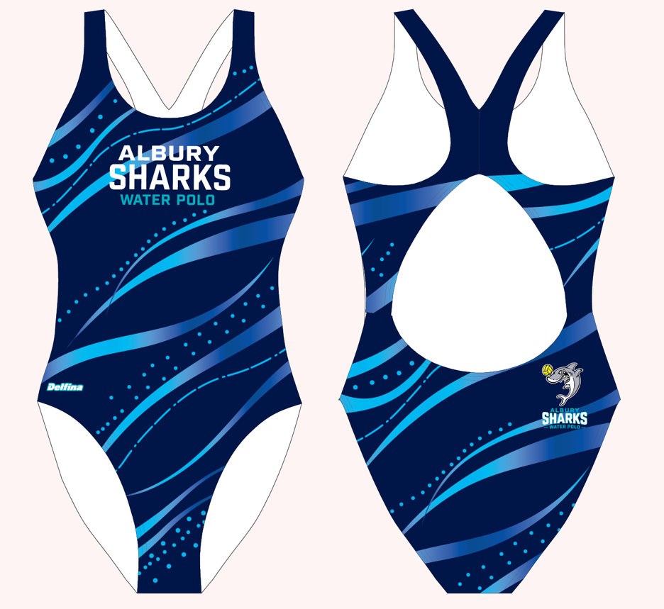 Albury Sharks X-Back Suit