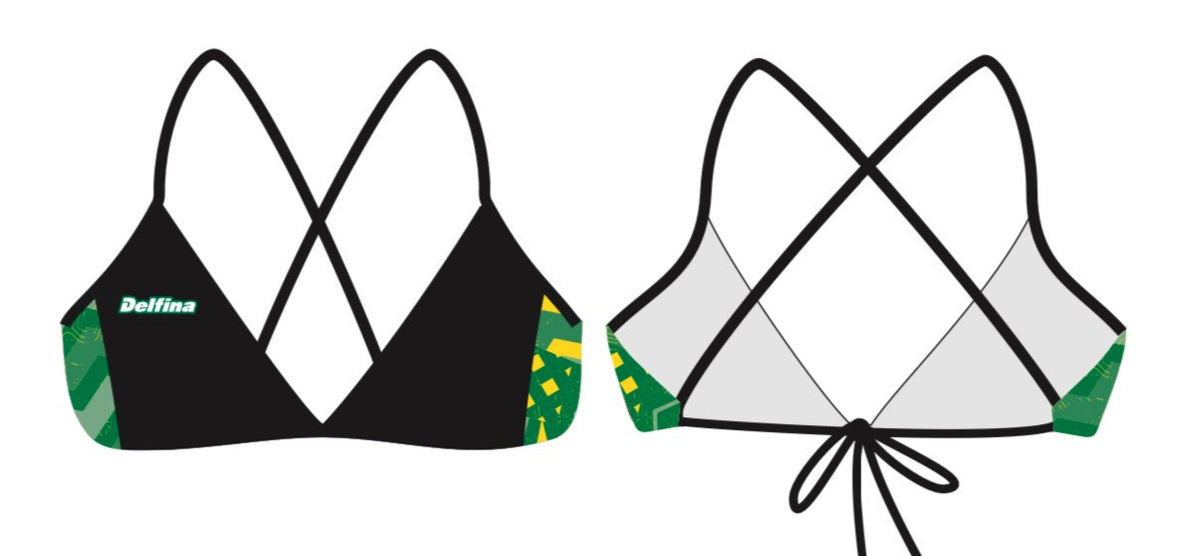 Darwin Swimming Club Female Tie Back Bikini Top