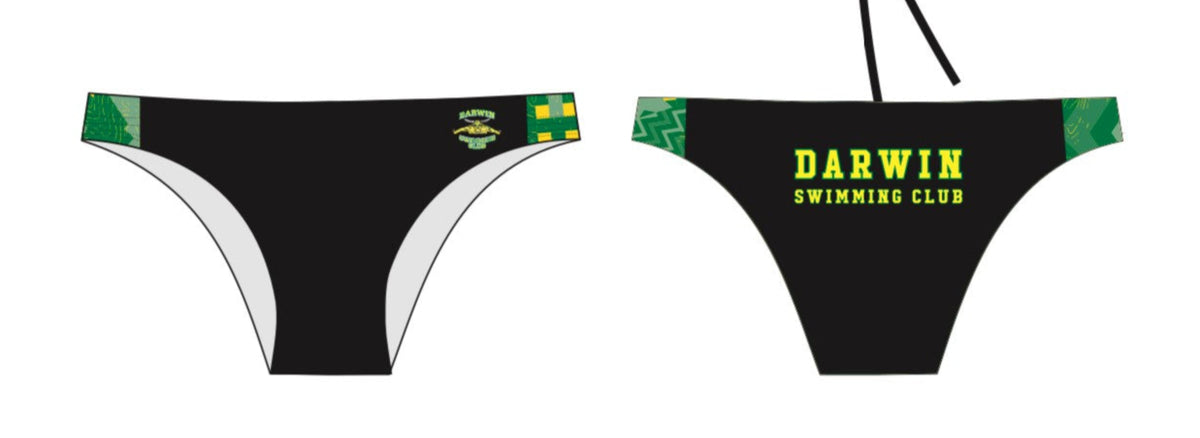 Darwin Swimming Club Female Tie Back Bikini Bottom