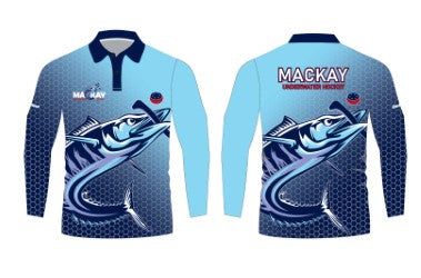 UWH Mackay Long Sleeve Polo Shirt Unisex