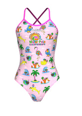 swimming costume cartoon