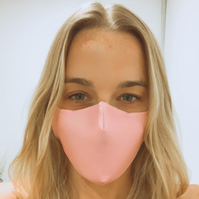 Pink Face Mask