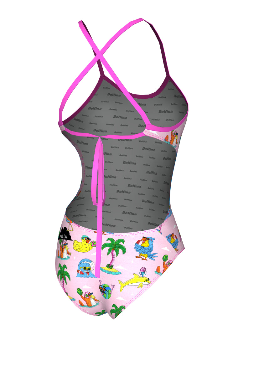 swimming costume cartoon