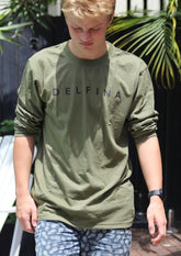 Long Sleeve Khaki Tee