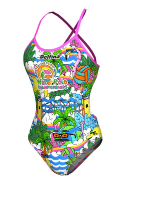  water polo one piece swimsuit