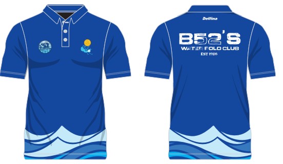 B52 Water Polo Polo Shirt