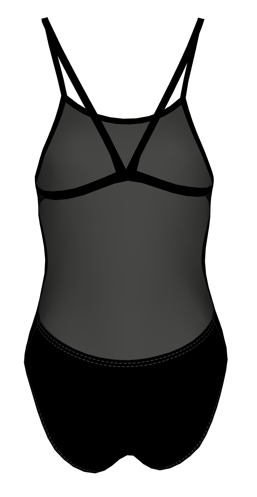 Black One Piece Bathing Suit