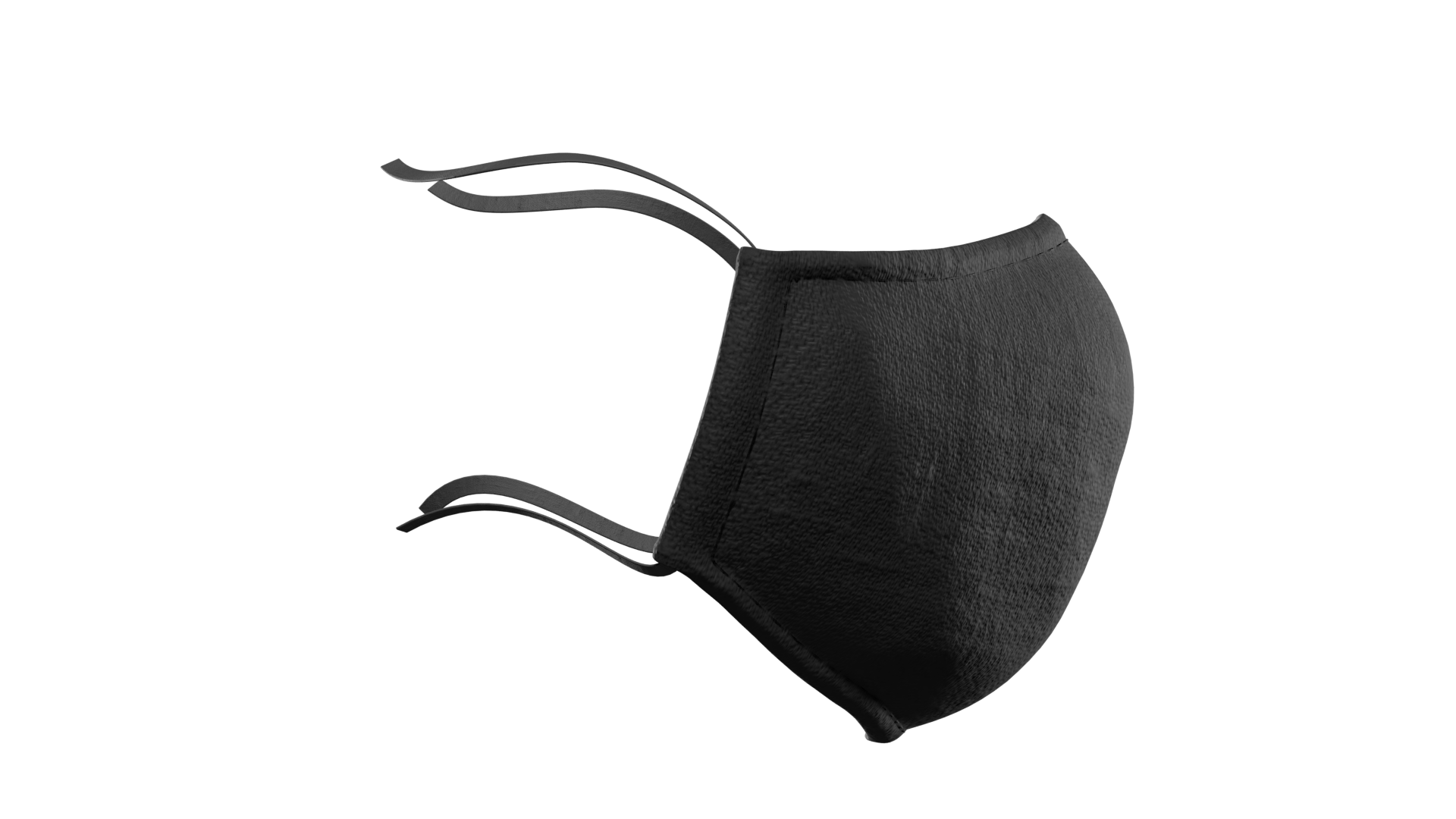Black Washable Face Mask