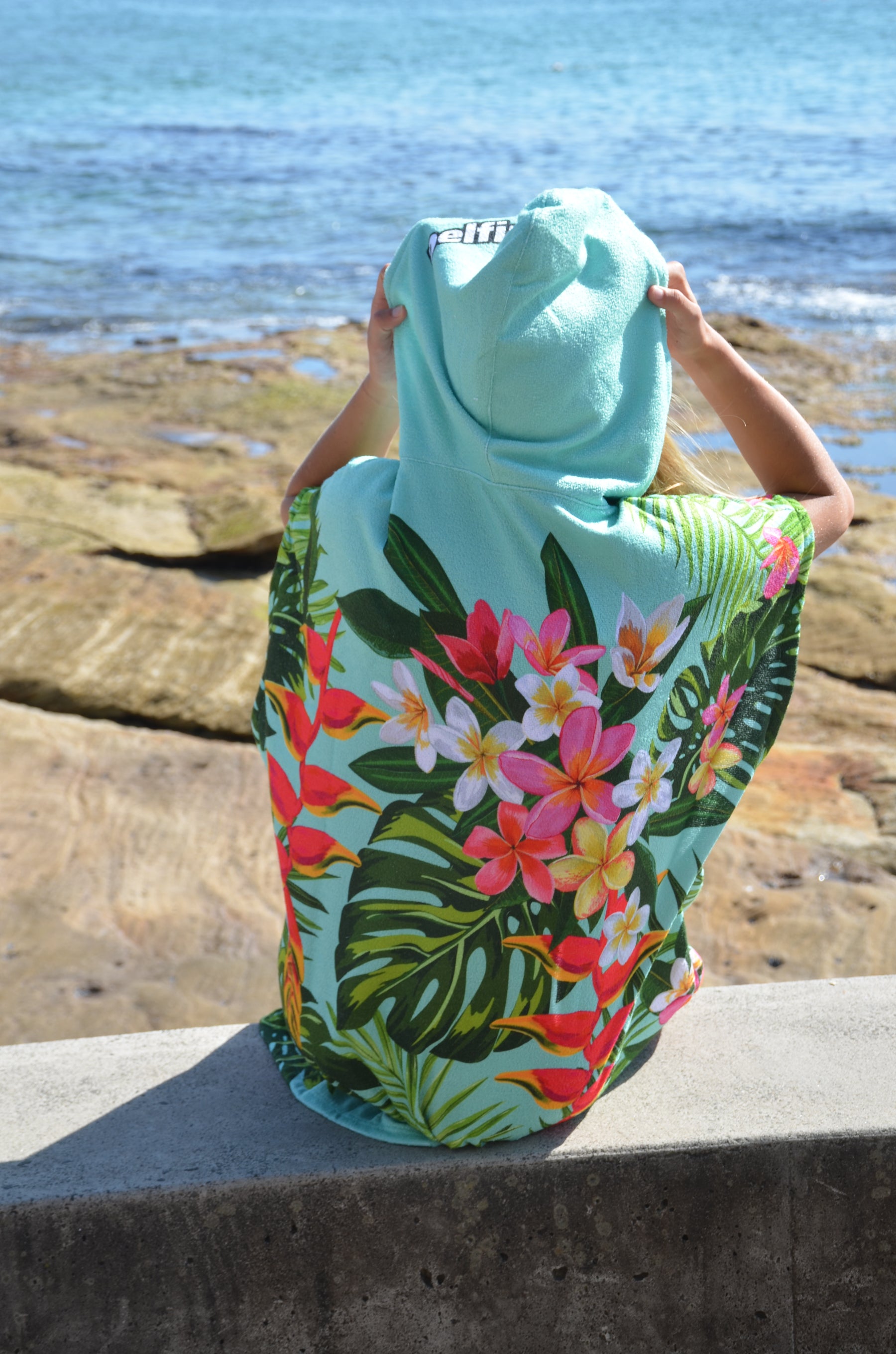 Tropical Hooded Towel